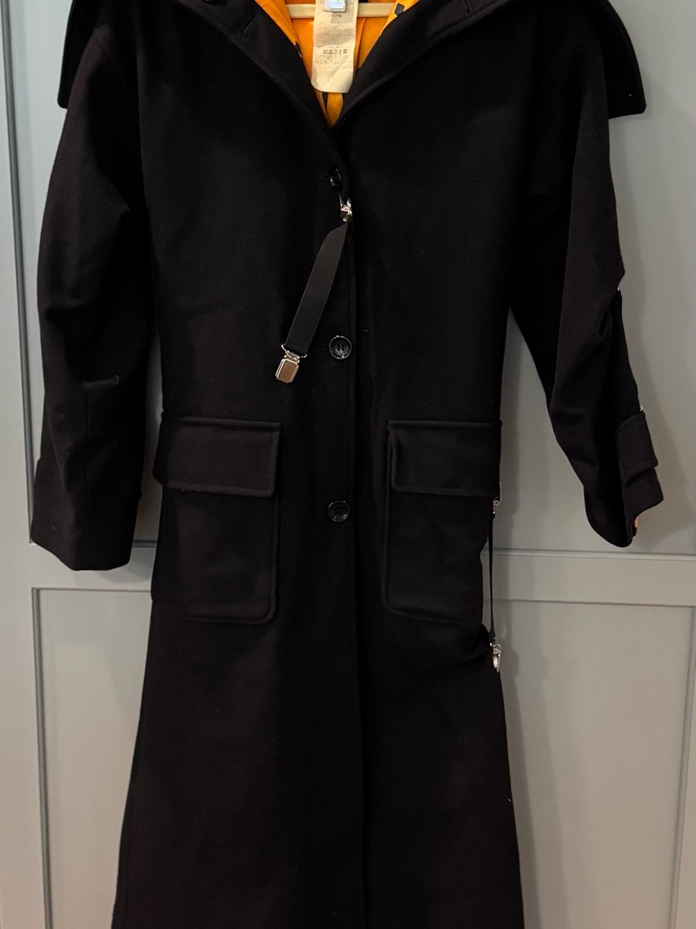 Rare Vintage D&G Dolce & Gabbana Wool Cape Collar Coat XS/S (IT 38)